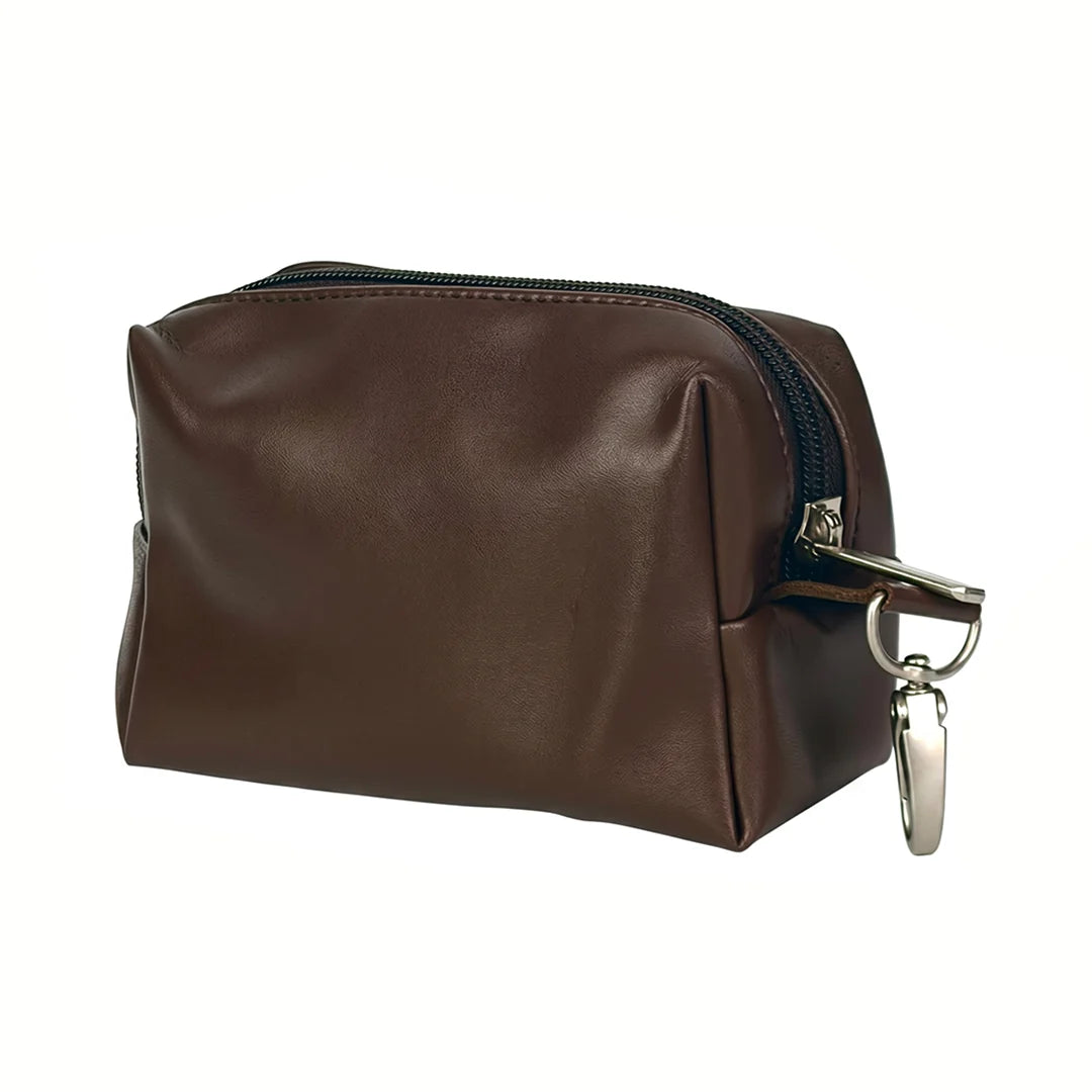 Spacething Helios Leather Laptop Bag With Free Tech Organiser Pouch | 13-14" Inches - Brown