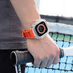 Luxury Richard Transparent Case - Orange