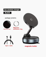 Vacuum Suction Magnetic Phone Mount 360°