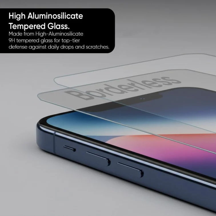 Spacething Rock Borderless Full Tempered Glass - Clear iPhone 18 Pro Max