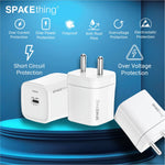 Spacething Cube 25W Wall Charge -White