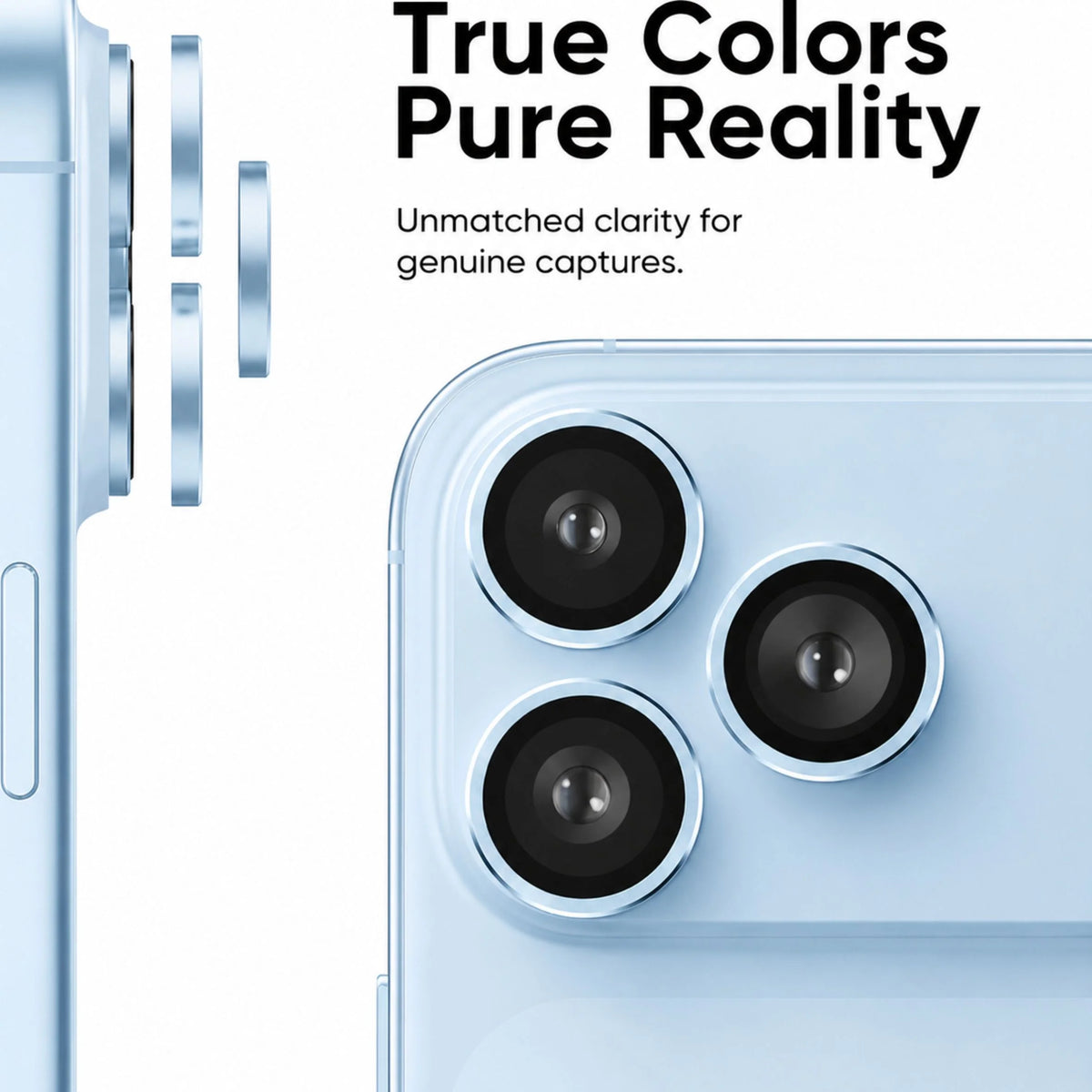 Spacething Titan Camera Lens - Light Blue iPhone 18 Pro Max
