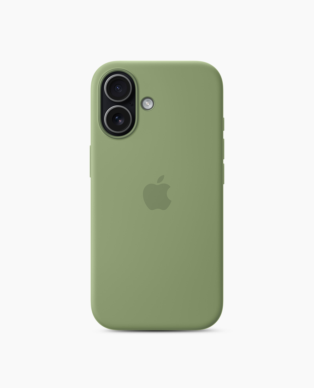 Apple Silicone Case with MagSafe – Light Moss