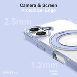 Spacething Marsix 360° Stand Case for iPhone 17 - Blue