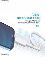 Spacething Cube Mini 20W Wall Charger – PD Type-C Colour - white