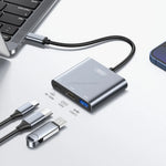 3-in-1 USB-C Docking Station