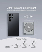 4-In-1Foldable Qi2-Certified Magsafe-Compatible Wireless Charger