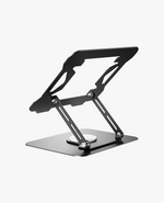 Carbon Steel Laptop Stand with 360 Rotating