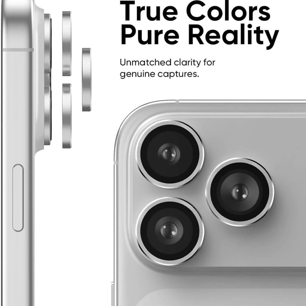 Spacething Titan Camera Lens - Silver iPhone 18 Pro