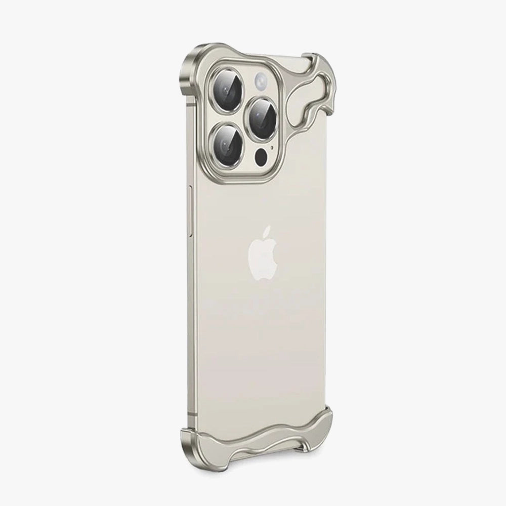 Aluminum Alloy Bumper Phone Case - Gray