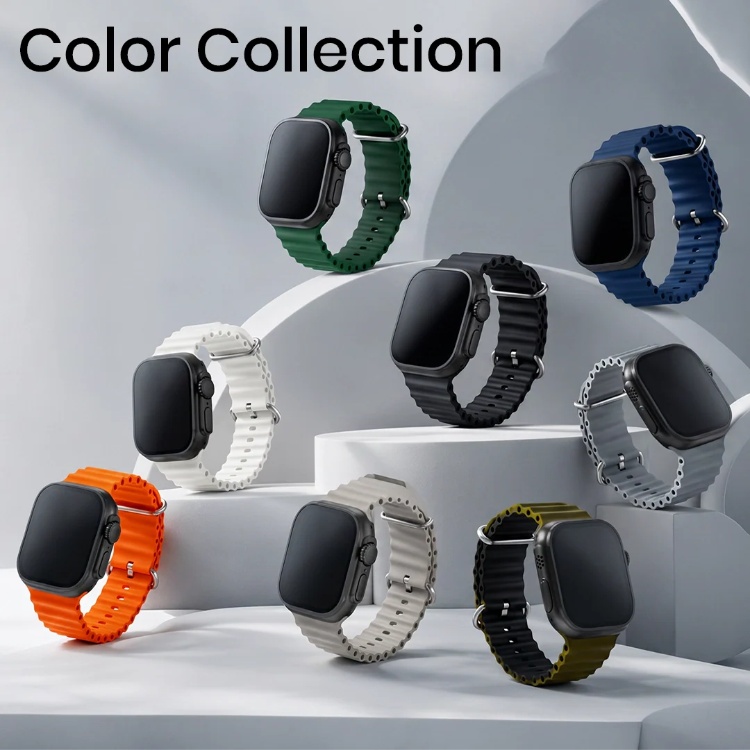 Spacething Ocean Apple Watch Band – 49mm / 45mm Size - Green