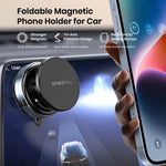 Spacething Maghold Vacuum Car Holder - Grey