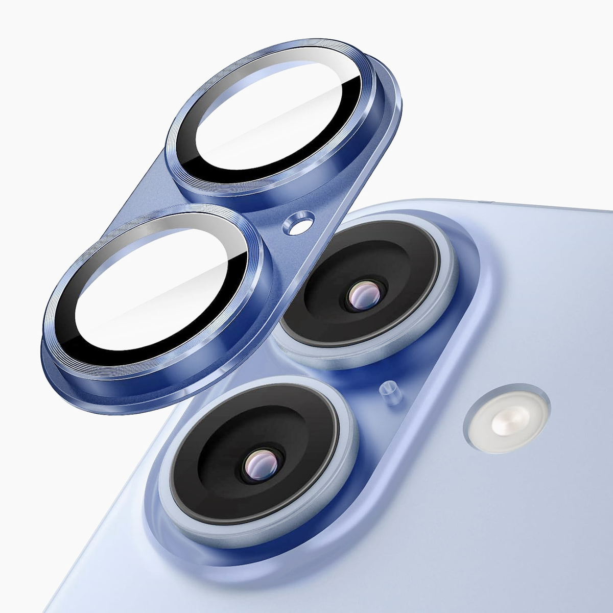 IceGuard Full Camera Metal Protector for iPhone 17 - Blue