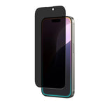 Spacething 360" 4 Way Privacy Tempered Glass - Black iPhone 15 Pro