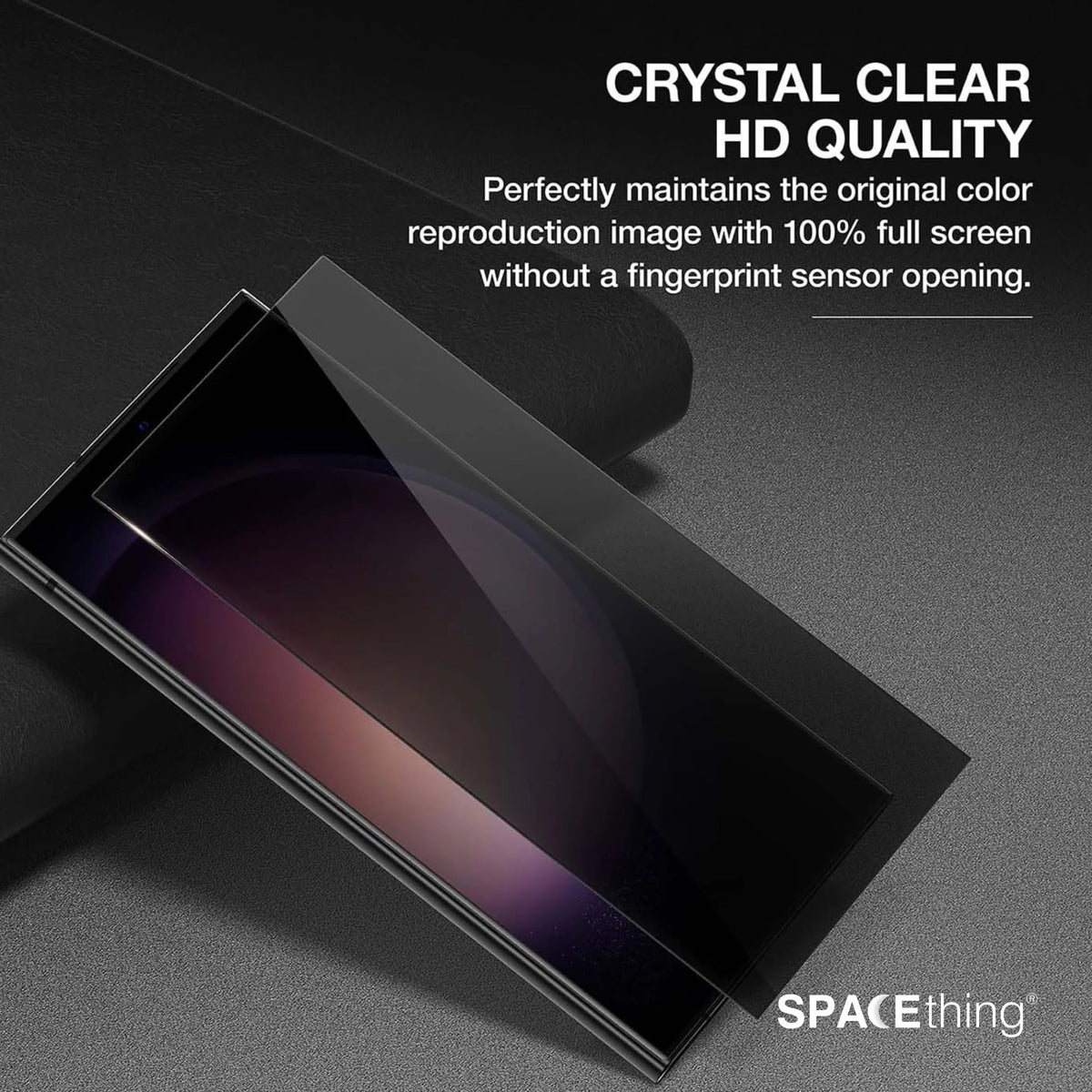 Spacething 2 Way Privacy Glass - Black Samsung Galaxy S26 Ultra