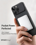 Spacething Bolt Mini 5000Mah Magsafe Power Bank - Black