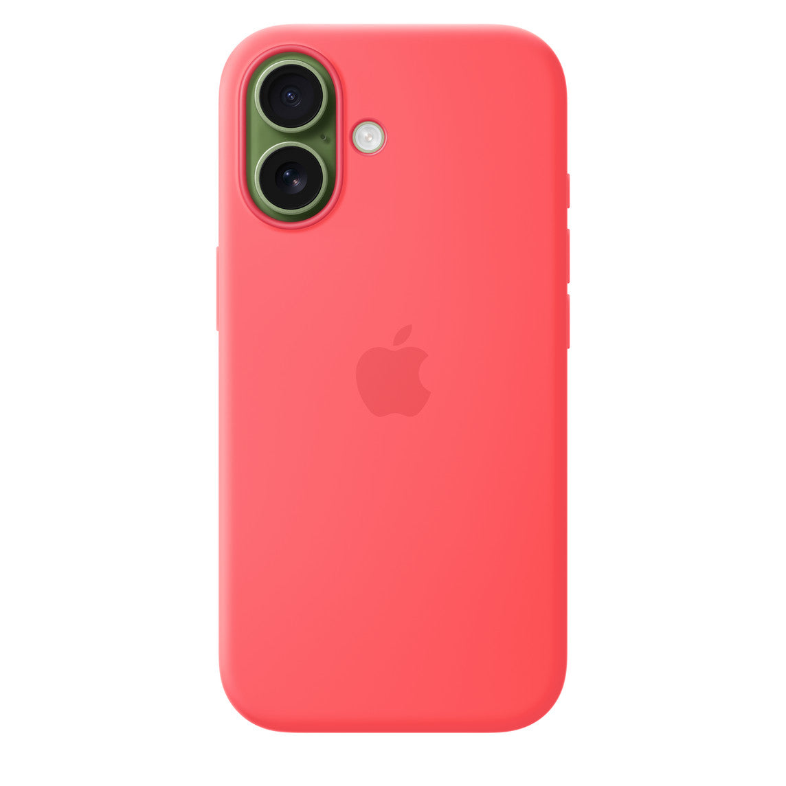 Apple Silicone Case with MagSafe iPhone 17 Bright Guava