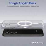 Spacething Samsung Galaxy S25 Plus Minimal MagSafe Case - Clear