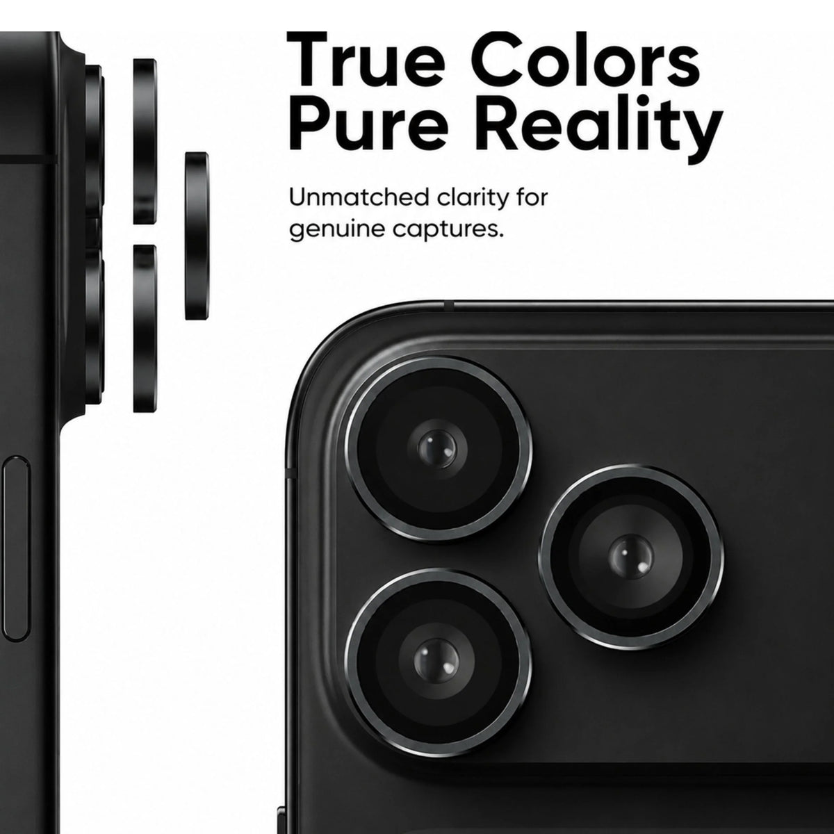 Spacething Titan Camera Lens - Black iPhone 18 Pro