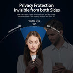 Spacething Rock Borderless 360° Privacy Glass - Black iPhone 18 Pro