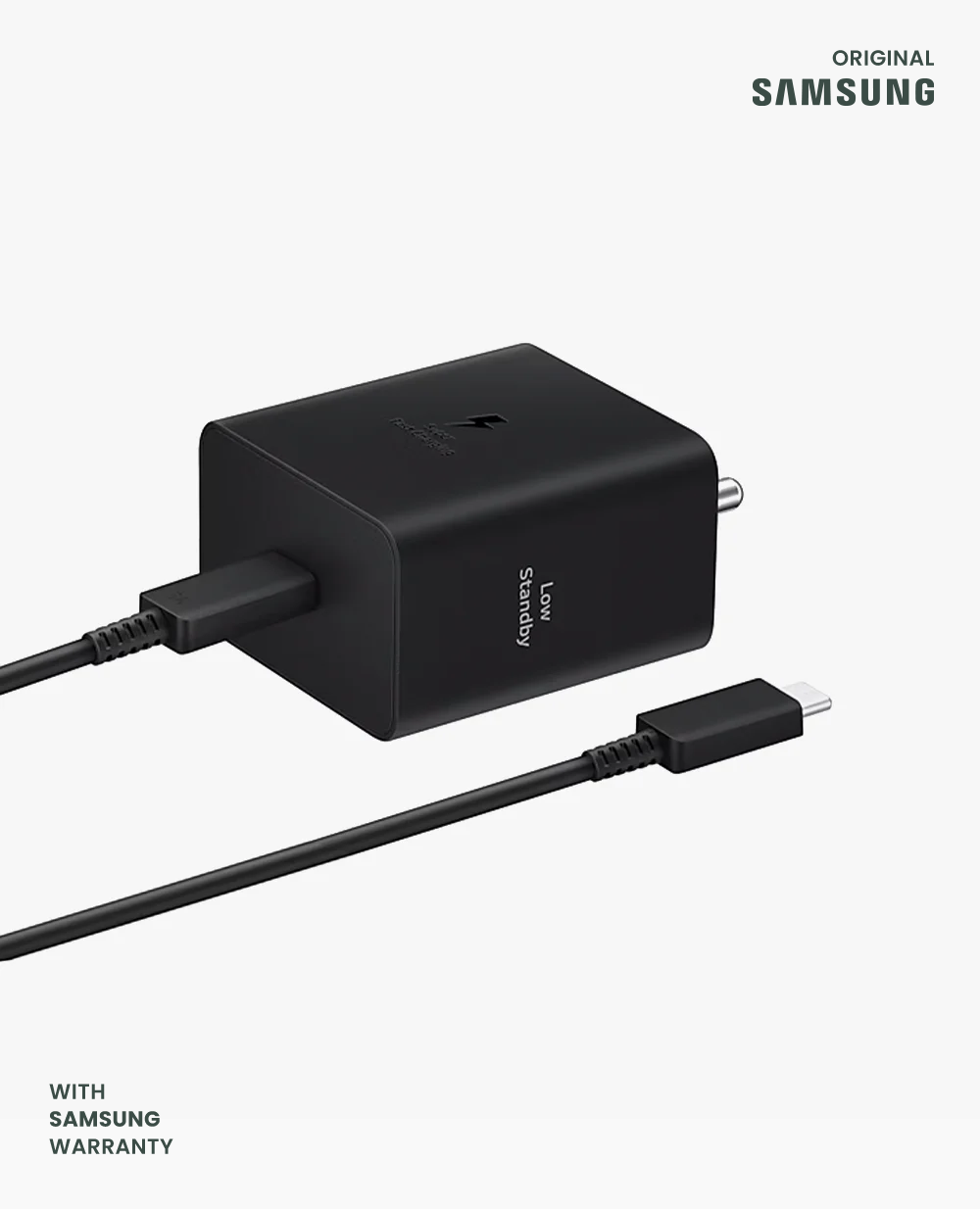 Samsung 45 W Type-C Travel Adaptor with Cable
