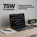 Empire 75W Multiplug GAN Charger with World Travel Adapter