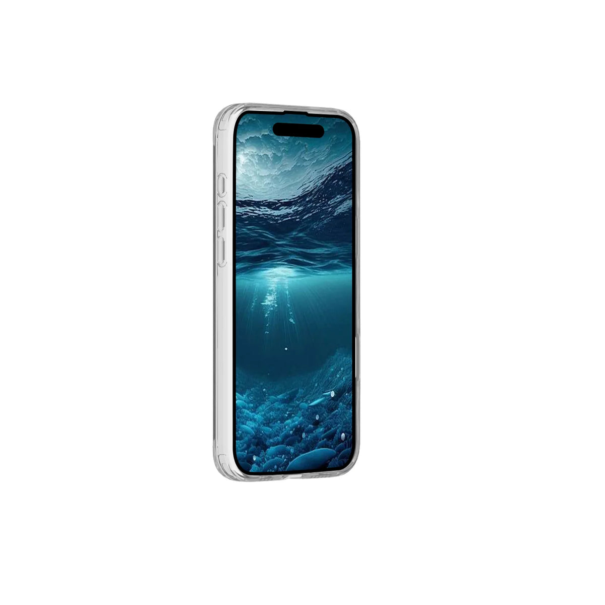 Spacething Marsix Mag Stand Case iPhone 16 - Clear