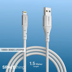 SPACEthing Swift USB-A to Lightning Cable – Black (1.2M)