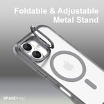 Spacething Helix MagClick Stand Case for iPhone 17 - Black