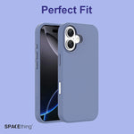 Spacething Smoothie Silicone Case for iPhone 17 - Blue
