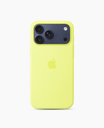 Apple Silicone Case with MagSafe – Neon Yellow