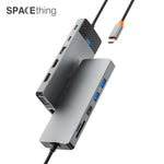 Spacething Linker 12-in-1 USB-C Hub – Grey