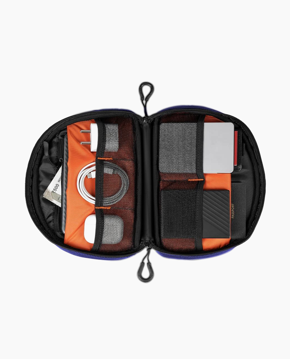 Tech Pouch : The All-in-One Waterproof Travel Organizer - Navy Blue