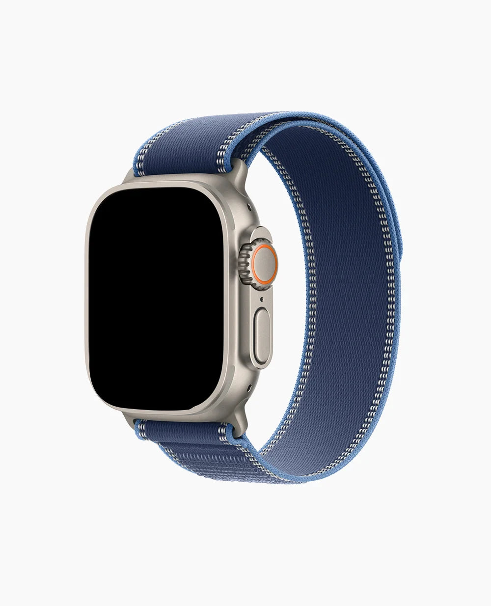 Blue/Bright Blue Trail Loop - Natural Titanium Finish