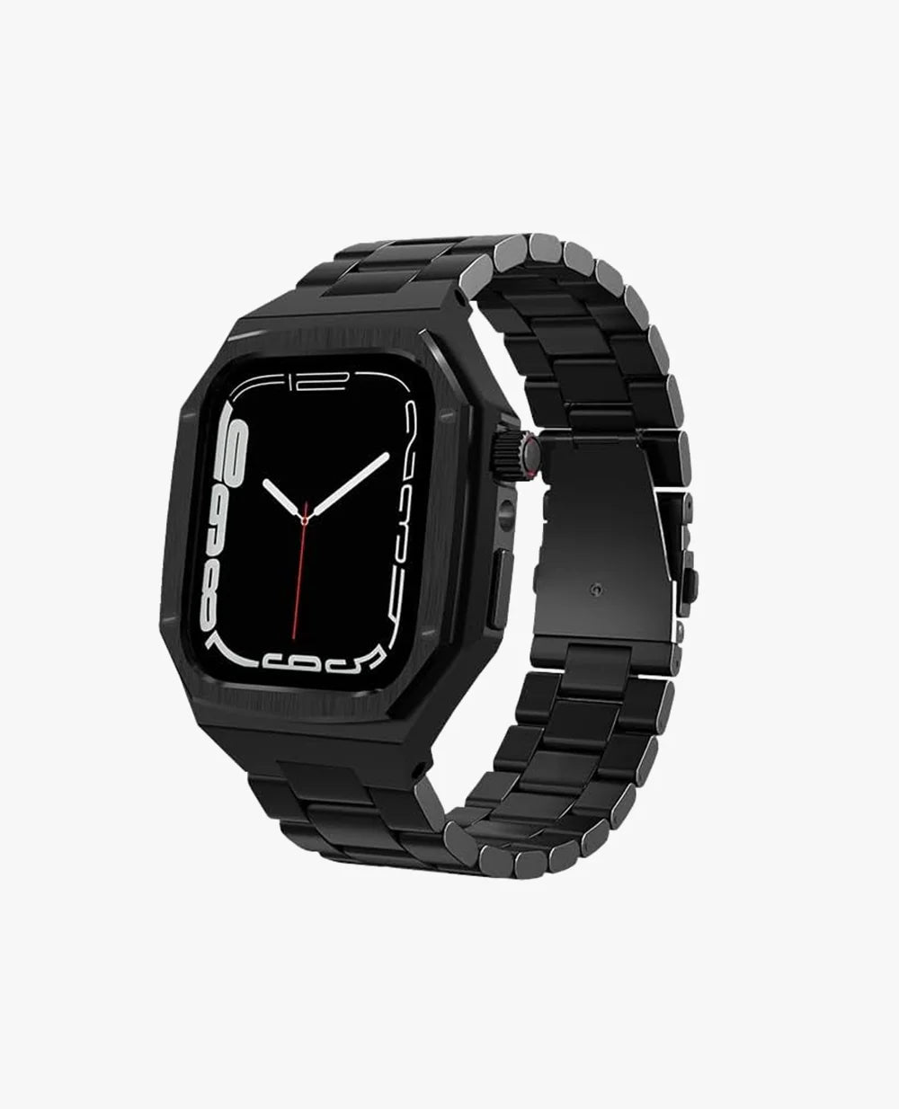 Black Luxury Edition Case- Stainless Steel Strap 46 MM