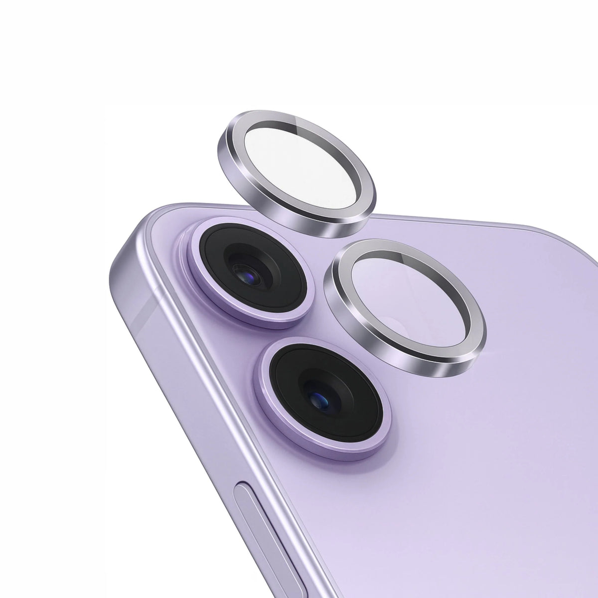 Spacething Supreme AR Camera Lens Protector - Purple iPhone 17