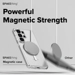 Spacething Minimal MagSafe Case - Clear Samsung Galaxy S26