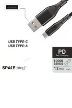 SPACEthing Swift USB to Type-C Cable 1.2m – White