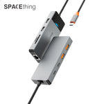 Spacething Linker 9-in-1 USB-C Hub – Grey