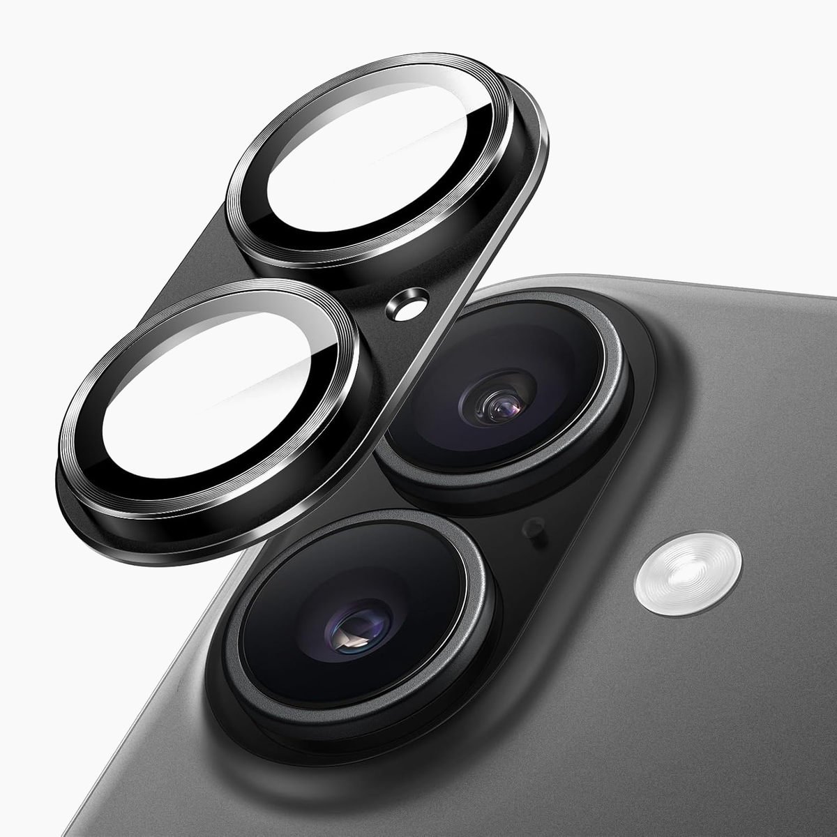 IceGuard Full Camera Metal Protector for iPhone 17 - Black