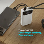 Mito Mini 10000mAh Powerbank with Built-in Type-C Cable and 22.5W Fast Charging