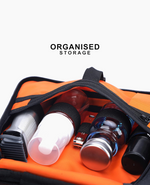 Travel Pouch Organizer with Mesh Pockets Travel Kit for Unisex