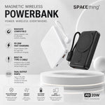 Spacething Novora 10000mAh Power Bank - Black