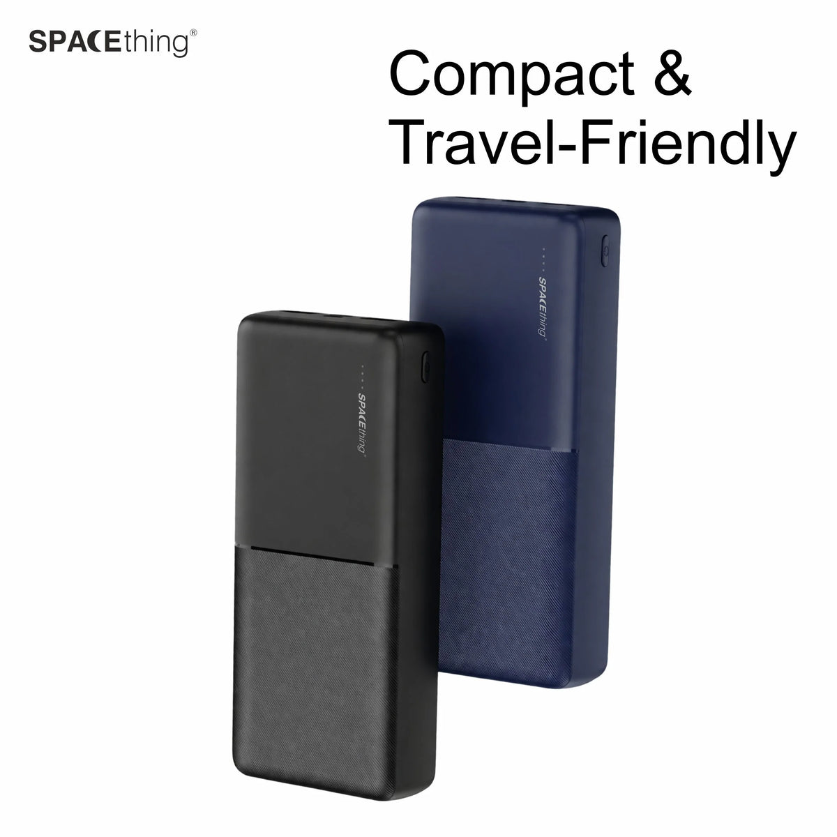 Spacething Milos 10000 MAH PD 22.5W Power Bank - Black