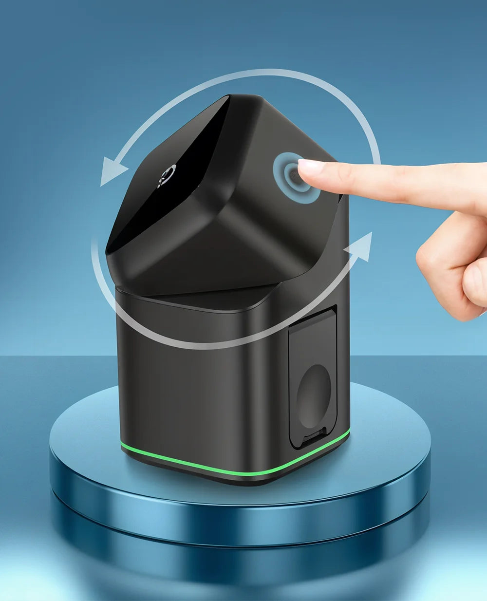 Auto Rotatable 3-in-1 Wireless Charging Station