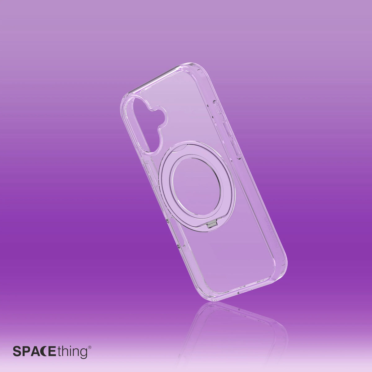 Spacething Marsix 360° Stand Case for iPhone 17 - Purple