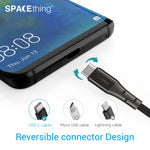 SPACEthing Swift C TO C -C Cable – Black (1.2M)
