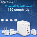 Spacething 120W Explorer Pro World Travel Adapter Colour - White