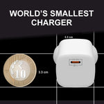 Spacething Nexio 25W GAN Type C Wall Charger - White