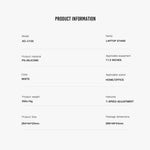 Laptop Foldable Stand